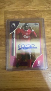2026 Topps Premier League Emile Heskey Liverpool Auto /1 One of One 1 of 1 Card for sale on Ebay
