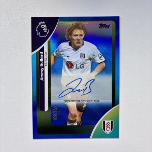 Topps Premier League 2026 Jimmy Bullard Blue Auto /150 Fulham for sale on Ebay