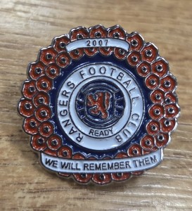 RANGERS FC 2007 RSEA  ERSKINE APPEAL PIN BADGE for sale on Ebay