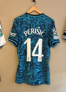 Perisic Tottenham shirt - match worn v Sporting Lisbon UEFA CL 13/09/22 for sale on Ebay