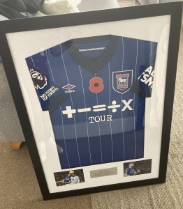 Ipswich Town Match Worn Shirt Cameron Burgess 24/25 Premier League  With COA for sale on Ebay