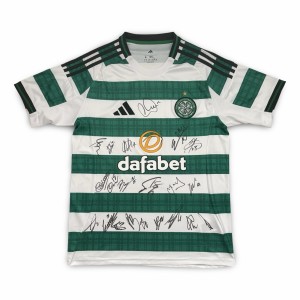 Squad Signed Celtic Fc Football Shirt 2025/26 With Photo Proof And COA for sale on Ebay