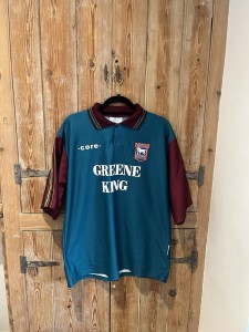 Ipswich Town Shirt 1995/1996 Rare Away Large for sale on Ebay