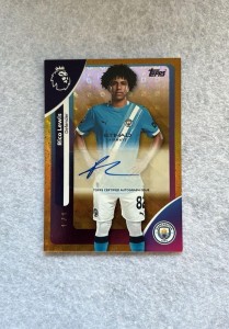 Topps Premier League 2025/26 Rico Lewis Autograph 1/1 One Of One Manchester City for sale on Ebay