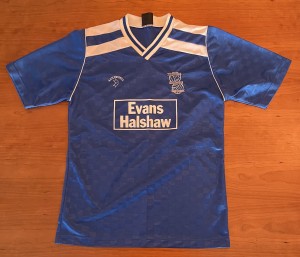 1988-89 Birmingham City replica Matchwinner adult mens home shirt. Size 38/40 for sale on Ebay