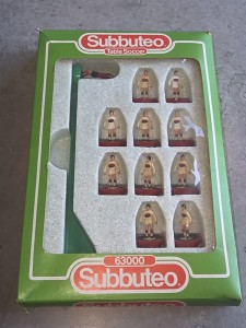 Subbuteo Genoa 2nd Kit Ref 153 63000 Series for sale on Ebay