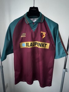 RARE MINT Original 1995-1996 Watford FC Away Shirt Size Large Made By Mizuno for sale on Ebay