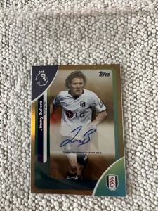 Topps Premier League 2026 Jimmy Bullard Fulham Fc Auto /50 for sale on Ebay
