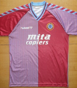 Aston Villa 1987/88 Hummel Size L Football Shirt Jersey for sale on Ebay
