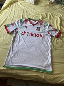 Wrexham Shirt 2002/23 Third White for sale on Ebay