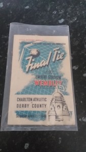 1946 FA Cup Final CHARLTON ATHLETIC v DERBY COUNTY *VG Cond Football Programme* for sale on Ebay