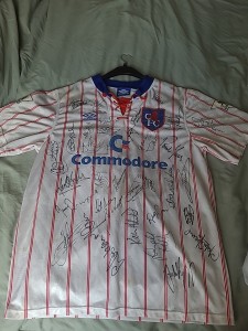 Chelsea 1994 Signed Match Worn Shirt for sale on Ebay
