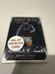 2024-25 Impeccable Premier League Andres Garcia - 1 OF 1! Black/ 1 Rookie Villa for sale on Ebay