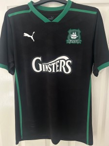 Plymouth Argyle FC 2020/21 Replica Third Shirt Black L for sale on Ebay
