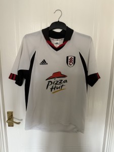 Original Fulham 2001/02 Pizza Hut Home Football Shirt Size small Saha Adidas for sale on Ebay