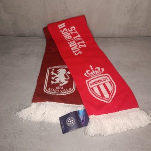 Aston Villa V A.S. Monaco F.C.  Champions League Scarf. Stade Louis . 21.01.25. for sale on Ebay