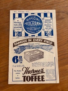 LEEDS UTD v WBA 1932/33 for sale on Ebay
