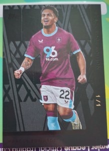 Topps Premier League 2026 Burnley Marcus Edwards Black Edge - Numbered 1/1 for sale on Ebay