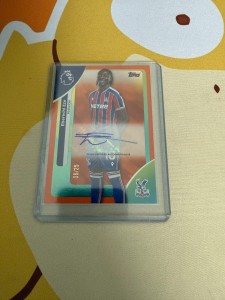 Topps Premier League 2025/26 - EBERECHI EZE Auto /25 - Crystal Palace for sale on Ebay