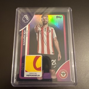 Topps Premier League 2026 Krisoffer Ajer Worn Relic Brentford Patch /10 for sale on Ebay