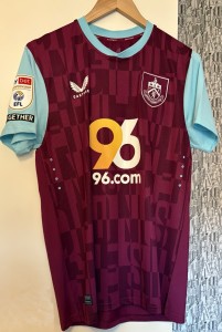 Connor Robert’s Match Worn Shirt (Burnley Vs Cardiff City) for sale on Ebay