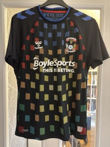 Coventry City adult 3rd strip football shirt,  2022/23 season. for sale on Ebay