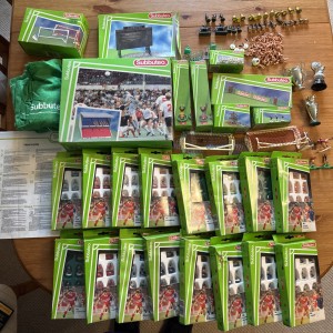 Vintage Subbuteo Table Soccer Bundle with 16 Teams, Accessories, LOTS! BOXED  for sale on Ebay