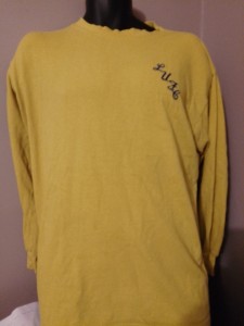 Authentic Retro Toffs Leeds United FC AWAY Shirt 1972 Long Sleeve NR 7 Good Cond for sale on Ebay