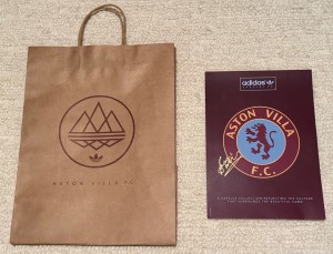 Aston Villa SPZL F.C. Spezial Aston Villa Poster (Signed By Brian Little) & Bag! for sale on Ebay