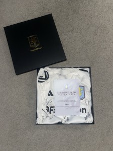 Signed Aston Villa Shirt for sale on Ebay