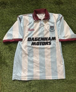 1991/93 West Ham United Away Shirt ⚒ Medium Jersey ⚒ Bukta Rare Original for sale on Ebay