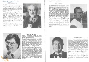 Watford FC Sporting Club Dinner Programmes. 1982-1989 x8 for sale on Ebay