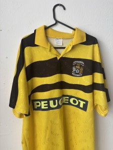 Original Coventry City FC 1991/92 Away shirt  - Asics - Size Large for sale on Ebay