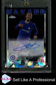 EDEN HAZARD TOPPS 09/10 CA-HZ 2025 CHROME UCL CHELSEA FC ENGLISH AUTOGRAPH for sale on Ebay