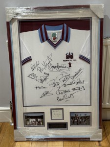 West Ham 1980 Signed Shirt By All Players Including John Lyall for sale on Ebay