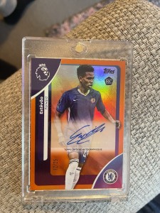 Topps Premier League 2025/2026 Estevao Chelsea Rookie Card for sale on Ebay