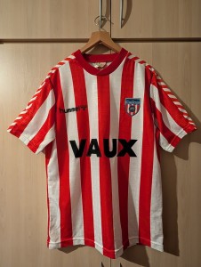 Sunderland Home Shirt 1988/90. Original HUMMEL Shirt Medium. Excellent Condition for sale on Ebay