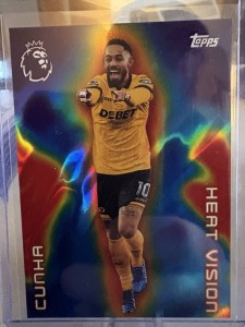 Topps Premier League 2026 Wolves Matheus Cunha Heat Vision - Case Hit for sale on Ebay