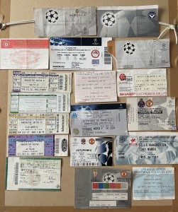 18 Manchester United Tickets Champions League, RARE Pre Season Friendlies for sale on Ebay