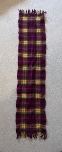 Motherwell FC Rare Original Release Tartan Scarf Excellent Condition for sale on Ebay