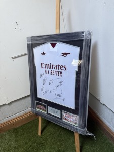 Arsenal FC 2025/2026 Squad Signed Away Shirt With COA for sale on Ebay