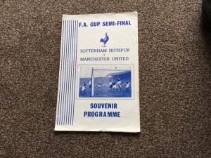 F.A. CUP SEMI-FINAL 1962 MANCHESTER UNITED V TOTTENHAM HOTSPUR ( PIRATE) for sale on Ebay
