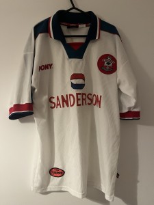 Southampton 1997/8 Away Shirt With Shorts Size Large Excellent Condition. for sale on Ebay