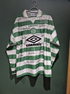 Original Celtic 1997-1999 Home Football Shirt Long Sleeves Squad Signed for sale on Ebay