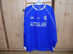 Chelsea Original Home 2000 F.A. Cup Final Shirt for sale on Ebay