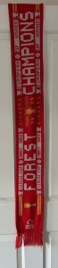 Nottingham Forest European Cup 79/80 - Forest Scarf for sale on Ebay