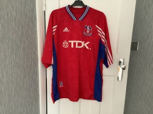 Origin Crystal Palace FC TDK Adult Football Shirt 1998/99 Size L/XL for sale on Ebay