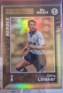 Gary Lineker 1of1 1/1 Topps Decades Terrace Heroes 2024-25 Tottenham Hotspur for sale on Ebay