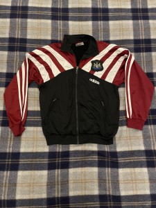 Original Newcastle United 1995-1996 Adidas Football Track Tracksuit Jacket for sale on Ebay