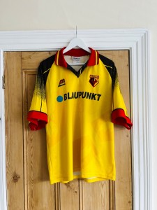 RARE ORIGINAL WATFORD 1995/1996 HOME FOOTBALL SHIRT MIZUNO JERSEY SIZE  MENS XL for sale on Ebay